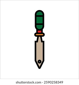 chisel vector icon line template