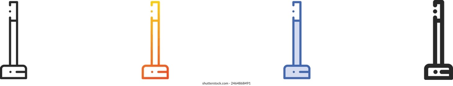 chishi icon.Thin Linear, Gradient, Blue Stroke and bold Style Design Isolated On White Background