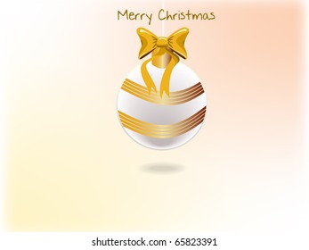 chistmas ball illustration