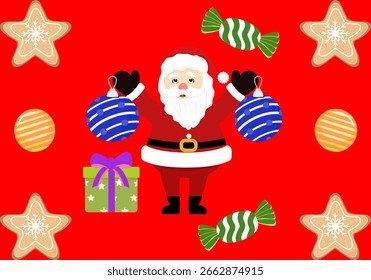 Patrón de Navidad. Fondo de Navidades, baldosas sin costura, gran opción para envolver el patrón de papel.