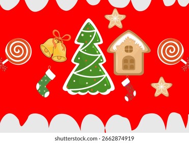 Chistmas pattern. Christmas background, seamless tiling, great choice for wrapping paper pattern.