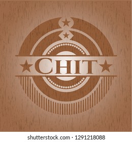 Chit wooden signboards