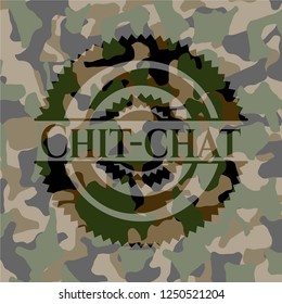 Chit-chat camo emblem
