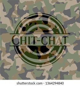Chit-chat camo emblem