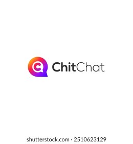 ChitChat Modern Logo Vector Design
