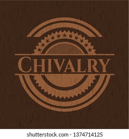 Chivalry wood emblem. Vintage.