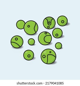 Chlorella is a genus of single-celled green microalgae belonging to the division Chlorophyta. The cells are spherical in shape, about 2 to 10 μm in diameter, and are without flagella.