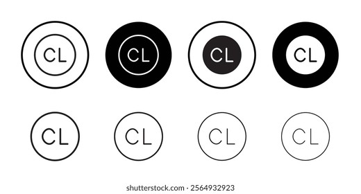 Chlorine bleach icon web design in vector