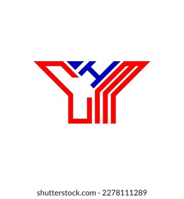CHM letter logo creative design with vector graphic, CHM simple and modern logo.