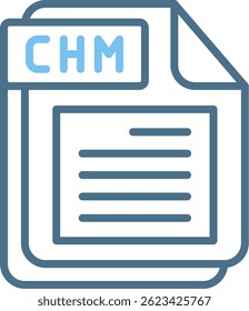 CHM Line Two Colour Icon