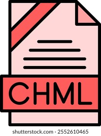 CHML Filled Style Icon Design