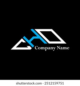 CHO logo design, CHO simple and modern logo. CHO luxurious alphabet design  