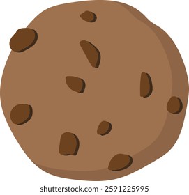 Choc Chip Cookie Vector illustration