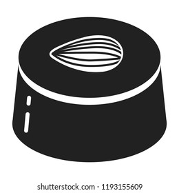 Choco bonbon icon. Simple illustration of choco bonbon vector icon for web design isolated on white background