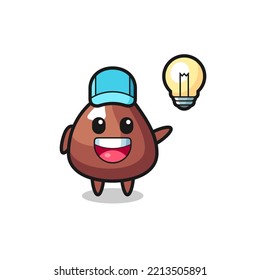 caricatura de personajes de choco chip para conseguir la idea, diseño lindo