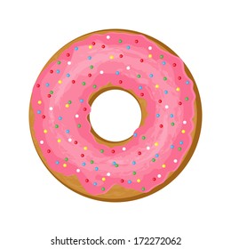 Chocodonut. Vector 
