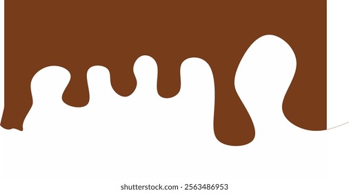 chocolat melted  wave Background. chocolate fluid background. chocolate liquid.