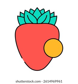chocolate allergen free product food line icon vector. chocolate allergen free product food sign. isolated symbol illustration