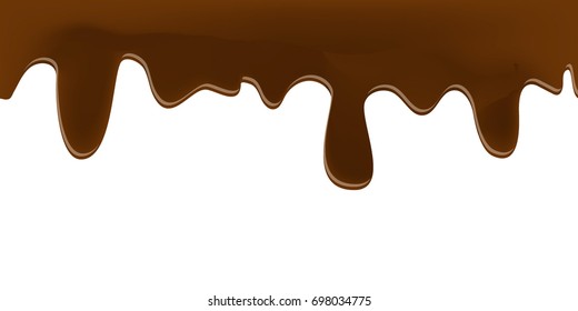 Chocolate Background Stock Vector (Royalty Free) 698034775 | Shutterstock