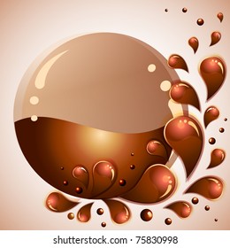 Chocolate background