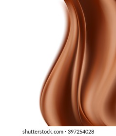 chocolate background. vector