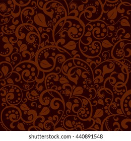 Chocolate background. Vector Illustration 