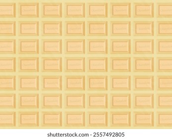 Chocolate bar background pattern (white chocolate)