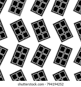 chocolate bar cocoa dessert seamless pattern