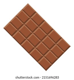 chocolate bar. concept vector illustration