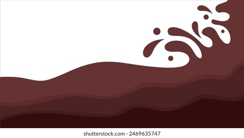 chocolate bar design theme background abstract pattern vector. high quality eps file