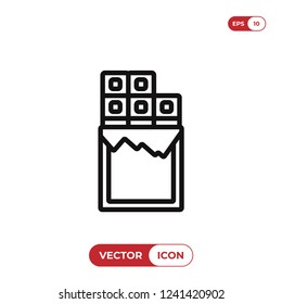 Chocolate bar icon