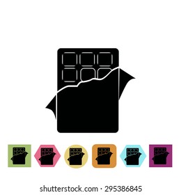 Chocolate bar icon
