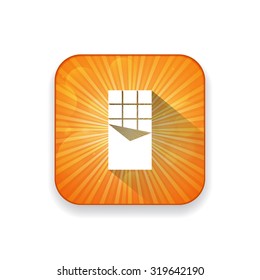 chocolate bar icon