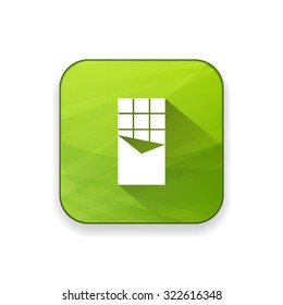 chocolate bar icon