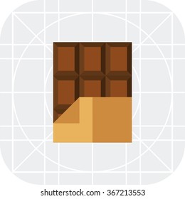 Chocolate bar icon
