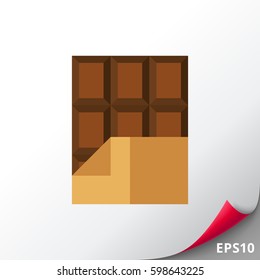 Chocolate bar icon