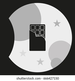 Chocolate bar icon.