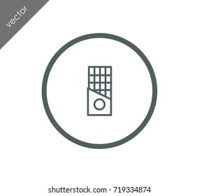 Chocolate bar icon