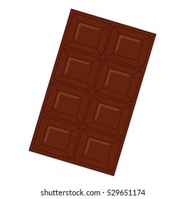 chocolate bar icon image vector illustration design 