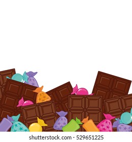 chocolate bar icon image vector illustration design 