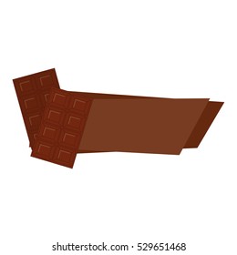 chocolate bar icon image vector illustration design 