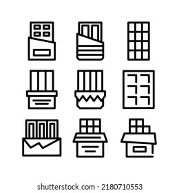 chocolate bar icon or logo isolated sign symbol vector illustration - Collection of high quality black style vector icons
