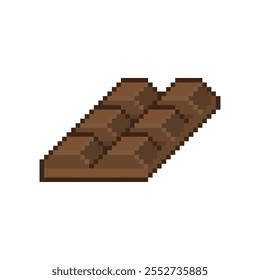 ÍCONE DE BARRA DE CHOCOLATE PIXEL ART