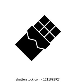 chocolate bar icon vector template