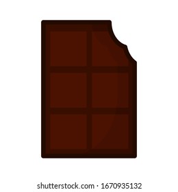 Chocolate bar icon for your project