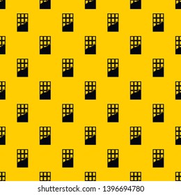 Chocolate bar pattern seamless vector repeat geometric yellow for any design