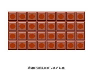 chocolate bar seamless pattern