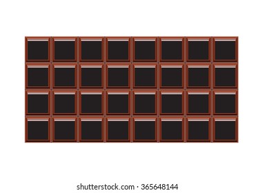 chocolate bar seamless pattern