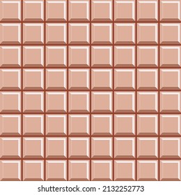 Chocolate bar seamless pattern. Chocolate Bar Pattern Background. Vector illustration