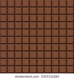 chocolate bar seamless pattern, vector illustration